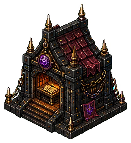 Pact Office, an isometric building from Hell's Contractor