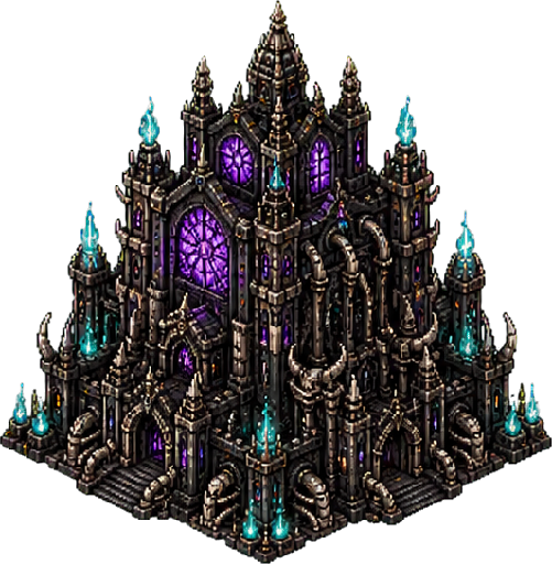 Grand Cult Basilica, an isometric building from Hell's Contractor