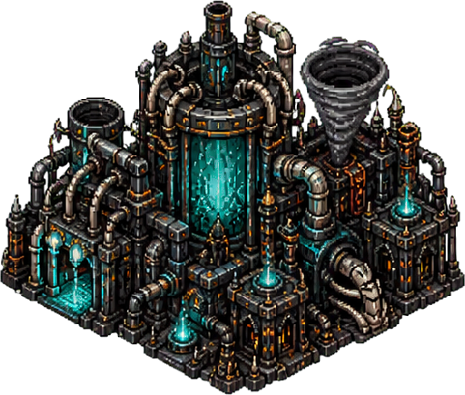 Void Purifier, an isometric building from Hell's Contractor