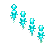 Group of glowing Souls moving through the city logistics network