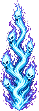 Cyan Soul Surge energy rising above an affected building